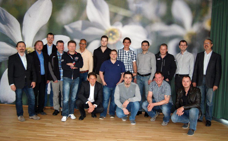 Gruppenfoto nach erfolgreichen Abschluss