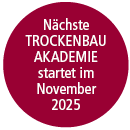 Nächste TROCKENBAU AKADEMIE startet im November 2025